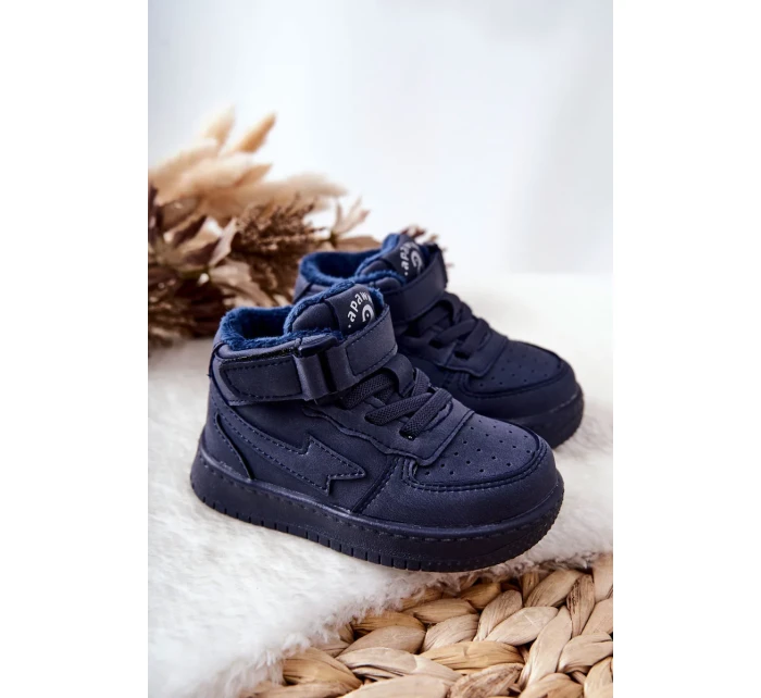 Dětské Zateplane Vysoké Boty Tmavě Modrá Clafi Dětské Zateplane Vysoké Boty Tmavě Modrá Clafi