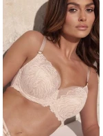 Dámská podprsenka Luna model 22018581 Béžová - Kinga Dámská podprsenka Luna model 22018581 Béžová - Kinga