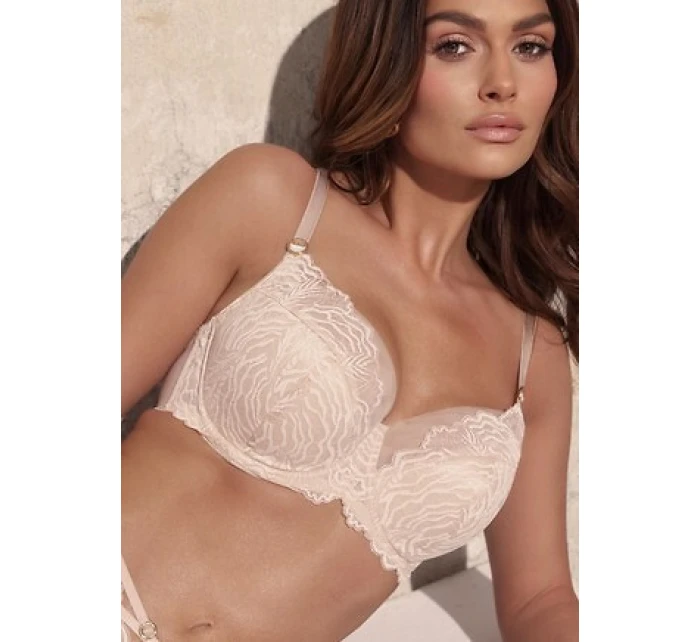 Dámská podprsenka Luna model 22018581 Béžová - Kinga Dámská podprsenka Luna model 22018581 Béžová - Kinga