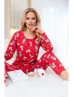 Dámské pyžamo model 21762170 long - Donna Dámské pyžamo model 21762170 long - Donna