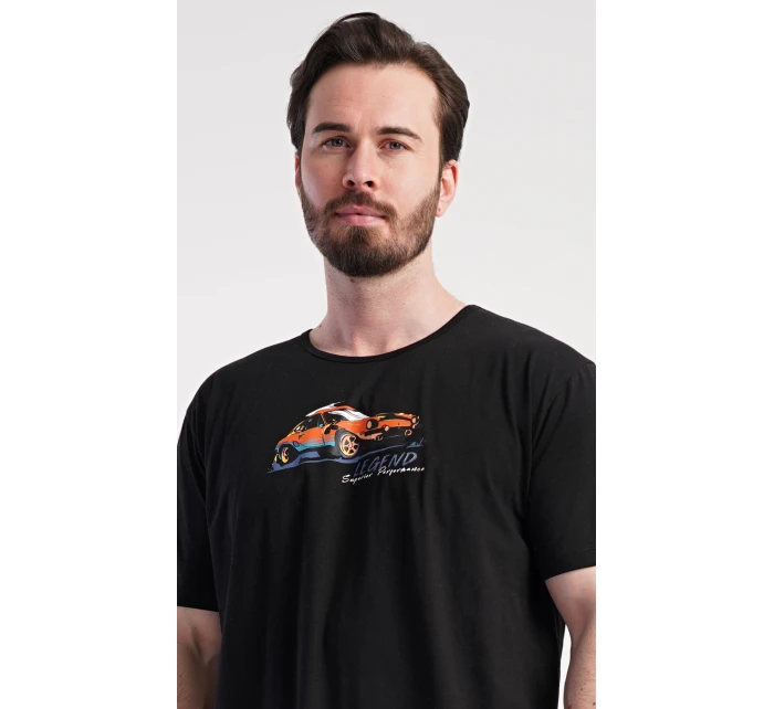 Pánská noční košile s krátkým rukávem Legend