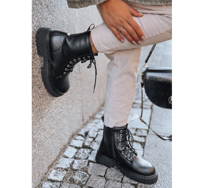Dámské kozačky black Dstreet model 21971412 - FashionStreet