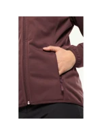 Dámská přechodná bunda s kapucí Hoody W softshell červená model 21767867 - Jack Wolfskin Dámská přechodná bunda s kapucí Hoody W softshell červená model 21767867 - Jack Wolfskin