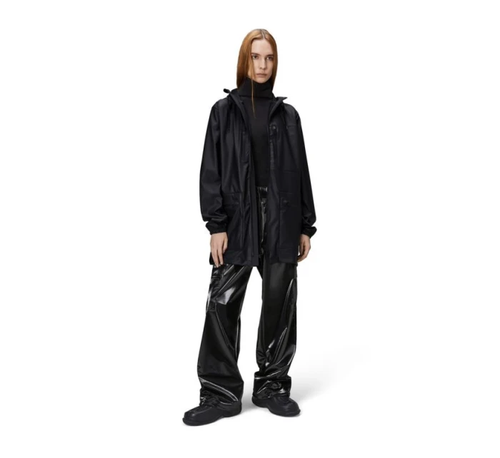 Bunda do deště LONG JACKET W3 01 BLACK model 21815068 - Rains Bunda do deště LONG JACKET W3 01 BLACK model 21815068 - Rains