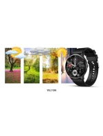 Černý silikonový řemínek model 21805559 - VELTORI