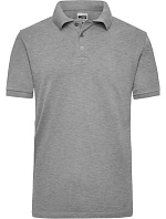JN 801 Pánské pracovní piqué polo z těžké bavlny model 22490474 grey heather - Daiber JN 801 Pánské pracovní piqué polo z těžké bavlny model 22490474 grey heather - Daiber
