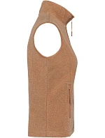 K 906 Dámská mikrofleecová vesta camel heather model 22511150 - Kariban K 906 Dámská mikrofleecová vesta camel heather model 22511150 - Kariban