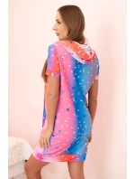 Dámské šaty na ramínkách s ozdobnými model 21223994 béžová - K-Fashion