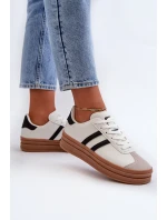 Dámské tenisky na platformě Bílé Egelia Dámské tenisky na platformě Bílé Egelia