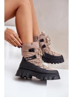 Dámské Sněhule Na Zip model 21676960 Béžové - Lee Cooper