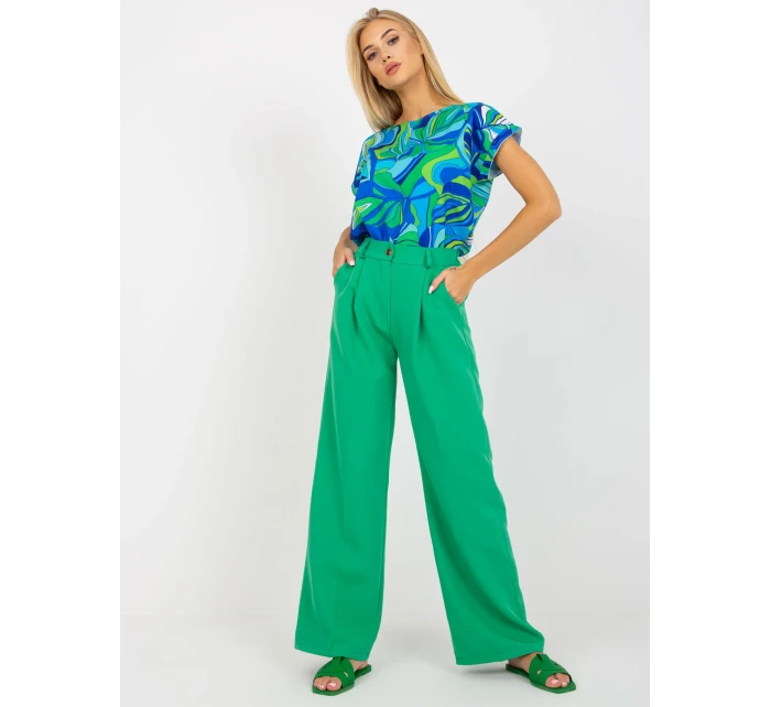 DHJ kalhoty SP 15679.01X zelená