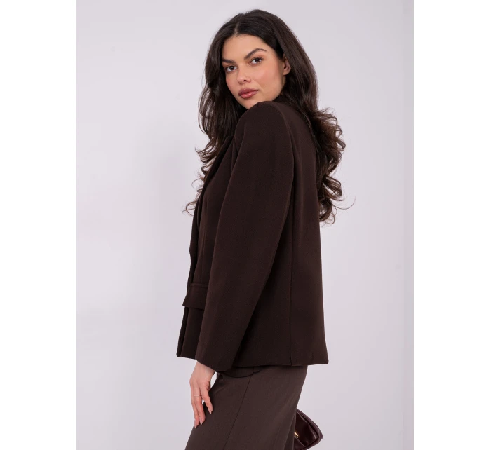 IT KR bunda FL9559.02P tmavě hnědá IT KR bunda FL9559.02P tmavě hnědá
