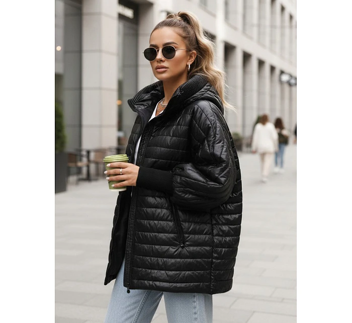 Dámská bunda TY5529 černá - FashionStreet