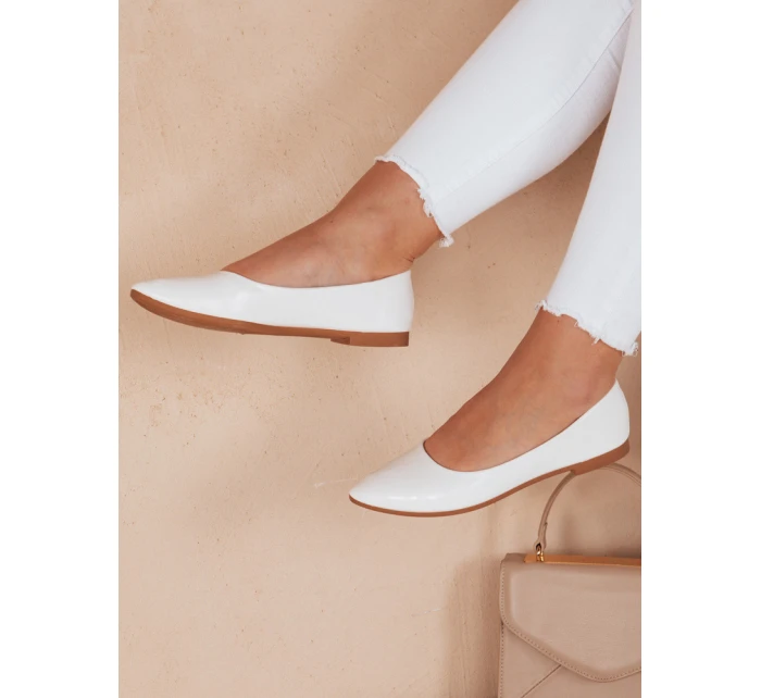 Dámské baleríny ILLARI white FashionStreet ZY0773 Dámské baleríny ILLARI white FashionStreet ZY0773