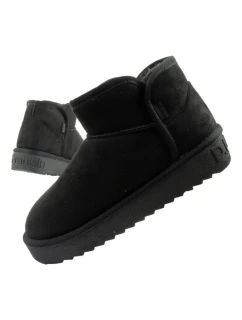 D.Franklin sněhule dámské zimní módní kožešina zateplené kotníkové boty dámské