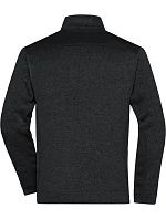 Daiber JN 864 Pánská pracovní fleece bunda 1/2 zip - Strong 02.0864 black/black Daiber JN 864 Pánská pracovní fleece bunda 1/2 zip - Strong 02.0864 black/black