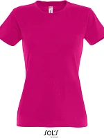 SOL'S Imperial Women Dámské tričko z těžké bavlny 25.1502 fuchsia