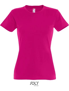 SOL'S Imperial Women Dámské tričko z těžké bavlny 25.1502 fuchsia