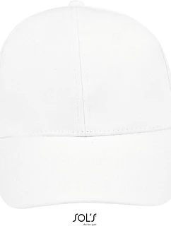 SOL'S 6 panelová baseballová kšiltovka white model 22460837