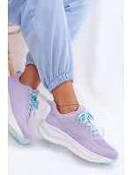 Dámské sportovní boty na platformě Levandulové Gelirae Dámské sportovní boty na platformě Levandulové Gelirae