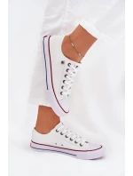 Dámské nízké tenisky Big Star – bílé Dámské nízké tenisky Big Star – bílé