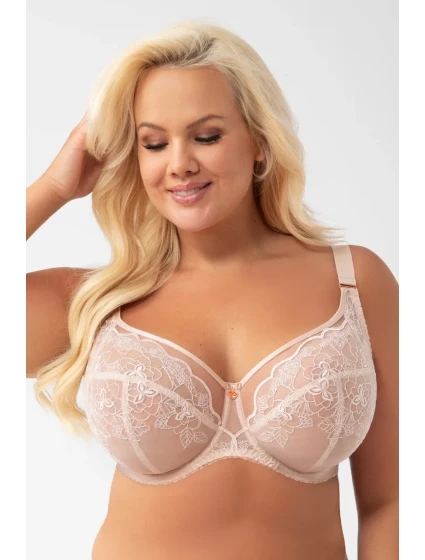 BIG SOFT BRA BEIGE model 21153389 - Gorsenia