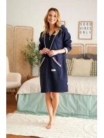 Dámský župan model 21410811 blue - Doctornap Dámský župan model 21410811 blue - Doctornap