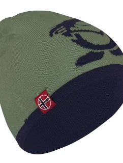 Dětská zimní čepice pletená zelená model 21758519 - Trollkids