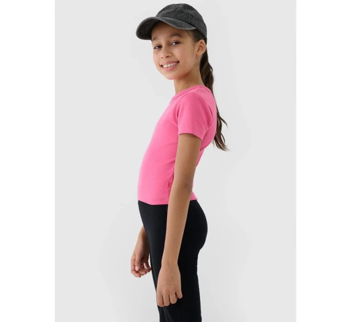 Dívčí základní tričko 4F 4FJWSS25TTSHF1852-54S Dívčí základní tričko 4F 4FJWSS25TTSHF1852-54S