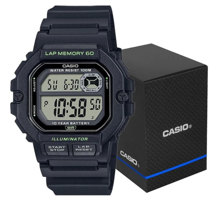 CASIO WS-1400H-1AVEF + BOX Unisex hodinky CASIO WS-1400H-1AVEF + BOX Unisex hodinky