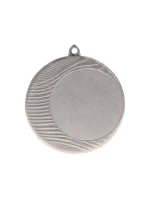 Obecná stříbrná medaile s prostorem pro emblém 50 mm - ocelová medaile