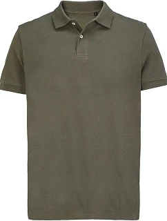 SOL'S Pacific Unisex piqué polo z těžké bavlny 25.4439 army