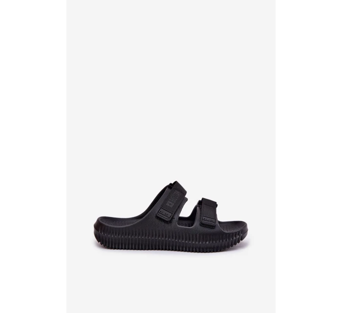 Dámské Pěnové Sandály Se Suchým Zipem Big Star RR274A527 Černé Dámské Pěnové Sandály Se Suchým Zipem Big Star RR274A527 Černé