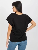 Dámské tričko TW TS model 18116388 černá - FPrice Dámské tričko TW TS model 18116388 černá - FPrice