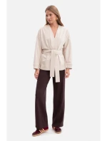 Kalhoty z úpletu tmavá model 21379856 - BeWear