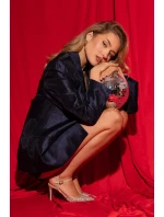 Dámské lodičky s odkrytou patou a ozdobami – zlaté Nanadra Dámské lodičky s odkrytou patou a ozdobami – zlaté Nanadra