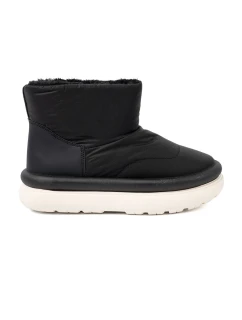 Originální dámské sněhule černé platforma