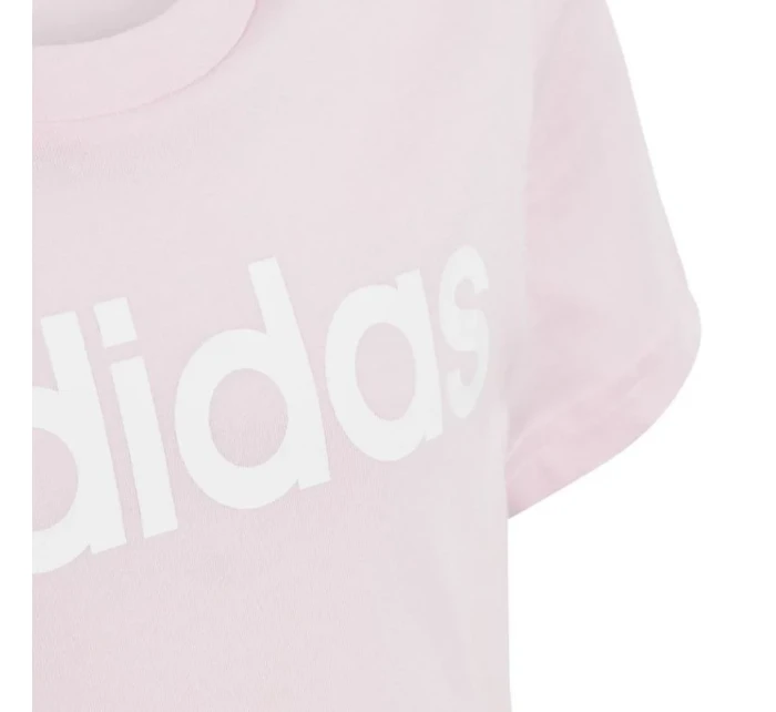 Tričko Essentials Linear Logo Cotton Slim Fit Tee Jr IC3152