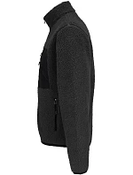 SOL'S Fury Fleecová bunda Sherpa 25.4042 carbon grey/black