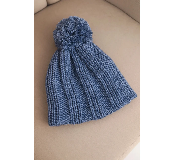 Fleecová čepice  hnědá model 21865228 - K-Fashion