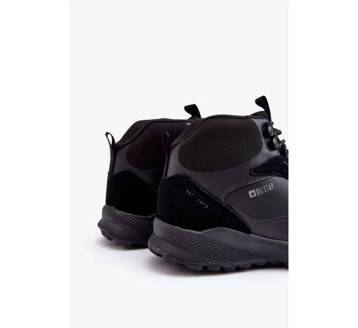 Mužské Zimní Turistické Boty Tmavé Big Star MM174334 Mužské Zimní Turistické Boty Tmavé Big Star MM174334
