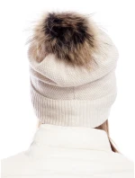 Dámská čepice AT CZ 171701.37 světle béžová Dámská čepice AT CZ 171701.37 světle béžová