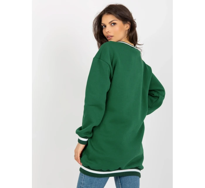 Mikina EM BL 776.19 tmavě zelená