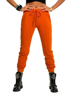 Tepláky RV DR 5040.07X tmavě oranžová