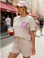 komplet damski typu ze beżowy model 22205594 - FashionStreet komplet damski typu ze beżowy model 22205594 - FashionStreet