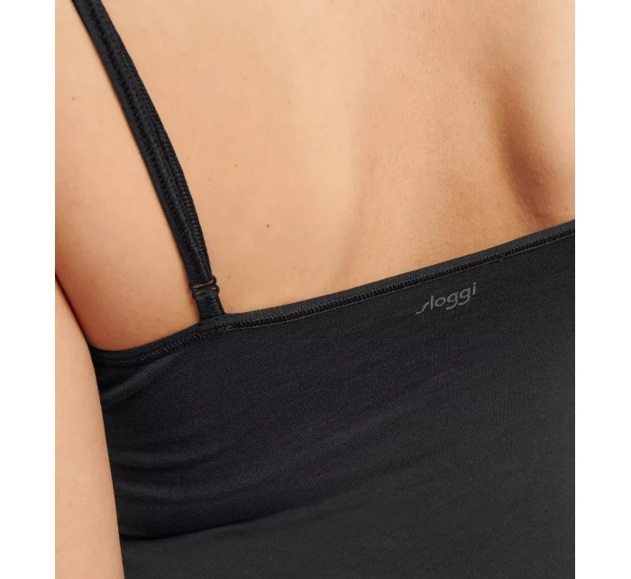 sloggi EVER Ease Spaghetti Shirt - BLACK - SLOGGI BLACK - SLOGGI