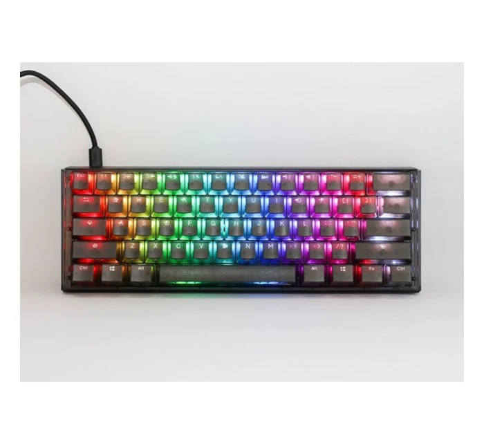 One 3 Aura Mini Blue US Herní klávesnice USB QWERTY American Black model 21491745 - Ducky