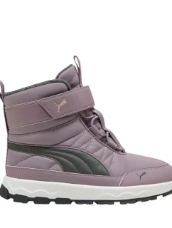 Puma Evolve Boot AC+ PS dětské boty fialové 392645 09