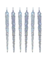 RAMPOUCHY - DUHOVÁ ZÁVĚSNÁ DEKORACE 17,5 CM 6 KS