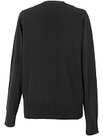 Russell Athletic 715F Dámský pletený cardigan s výstřihem do V 11.715F black Russell Athletic 715F Dámský pletený cardigan s výstřihem do V 11.715F black
